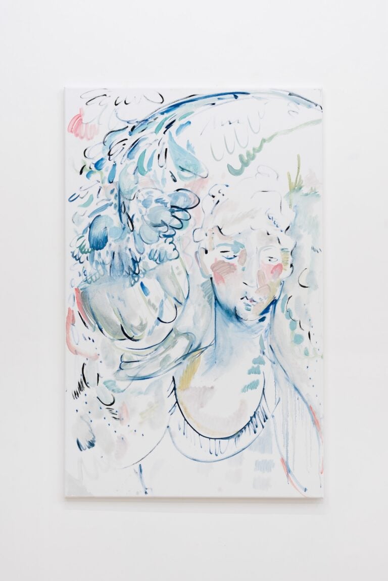 Lorenza Boisi, Turning Saints into the Sea, Installation view, Galleria Richter Fine Art, Courtesy Richter Fine Art, Roma, Photo Eleonora Cerri Pecorella