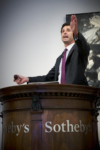 Lorenzo Rebecchini, auctioneer della vendita a Milano e Managing Director, Sotheby’s Milano. Courtesy Sotheby's 