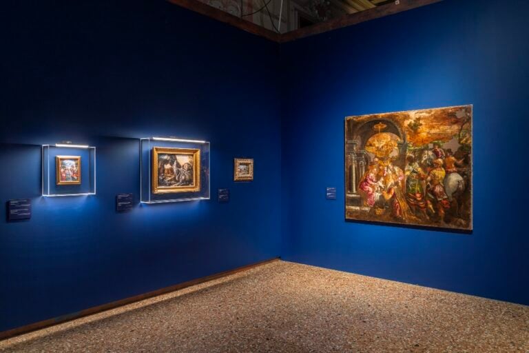 L'oro dipinto, installation view at Palazzo Ducale, Venezia, 2025. Courtesy MUVE. Photo Irene Fanizza