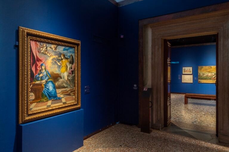 L'oro dipinto, installation view at Palazzo Ducale, Venezia, 2025. Courtesy MUVE. Photo Irene Fanizza