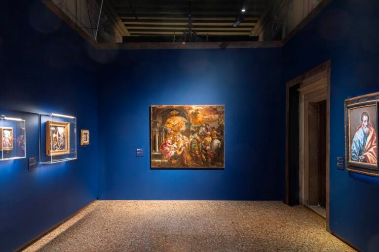 L'oro dipinto, installation view at Palazzo Ducale, Venezia, 2025. Courtesy MUVE. Photo Irene Fanizza