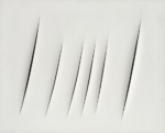 Lucio Fontana, Concetto Spaziale, Attese. Courtesy Sotheby's 
