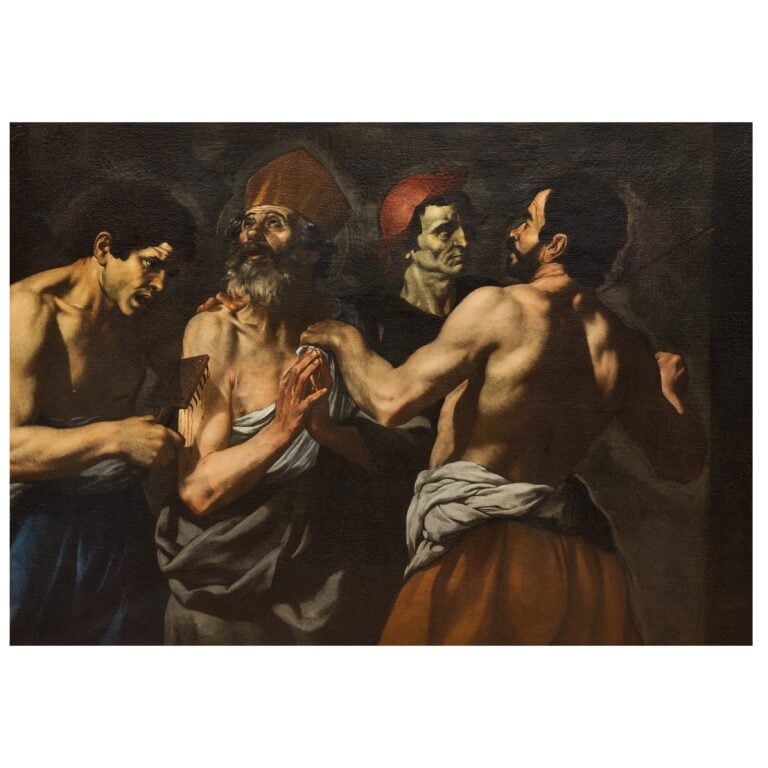 Maestro di Fontanarosa, Martirio di San Biagio. Courtesy Pandolfini