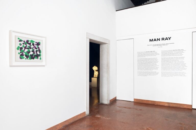 Man Ray, installation view at Galleria Tommaso Calabro, Venezia, 2025. Photo Silvia Longhi. Courtesy Tommaso Calabro