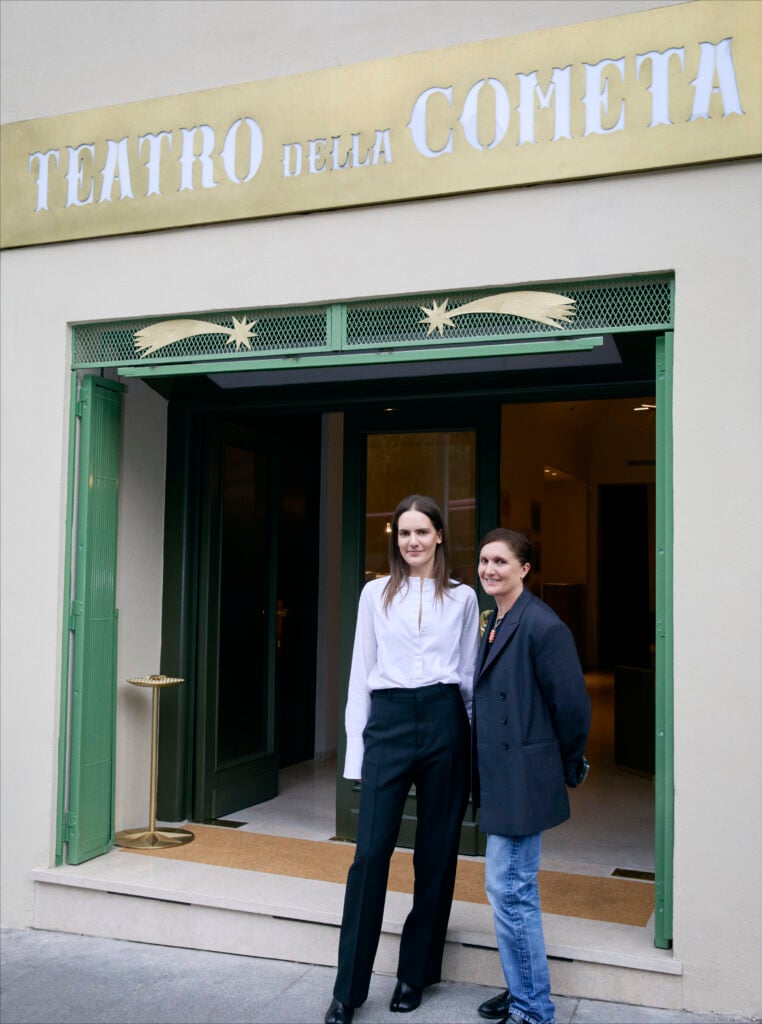Maria Grazia Chiuri e Rachele Regini