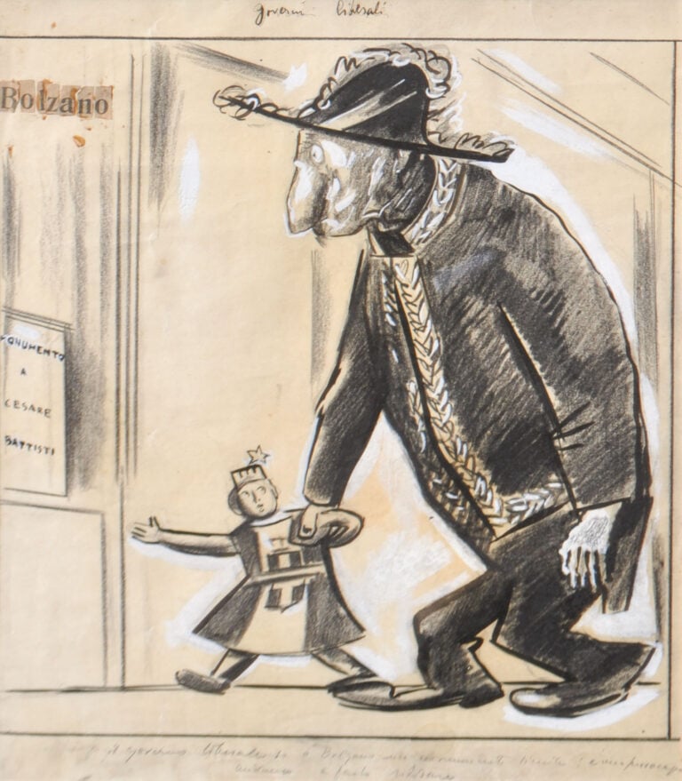 Mario Sironi, Governi liberali, 1926. Courtesy Bozner Kunstauktionen