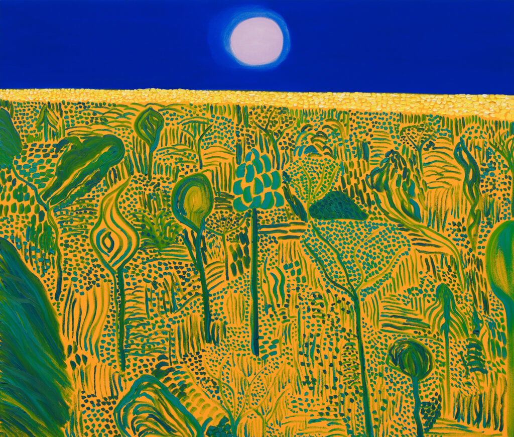 Matthew Wong, Coming of age, landscape, 2018. Private collection, credits Wong Foundation, Bildrecht Wien