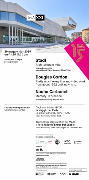 Il MAXXI festeggia i suoi 15 anni presentando cinque nuovi progetti