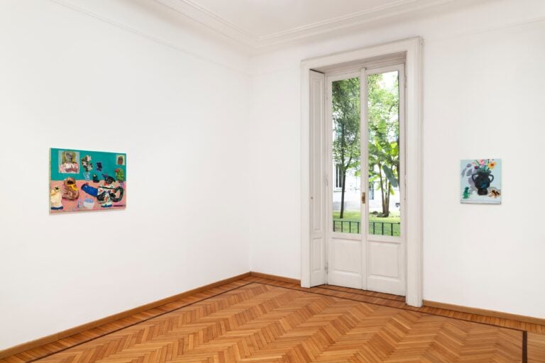 Notes from the Studio di Georgina Gratrix da Galleria Monica De Cardenas a Milano