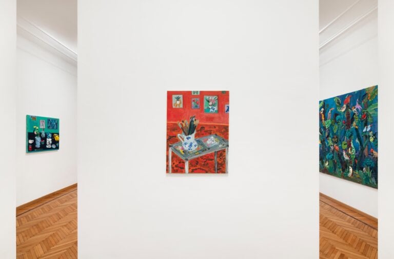 Notes from the Studio di Georgina Gratrix da Galleria Monica De Cardenas a Milano