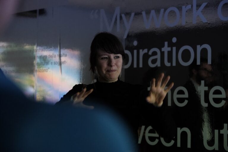 MEET, Sabrina Raaté, Plane of Incidence. Photo © Giacomo Bonomi