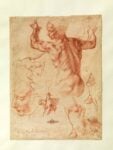 Michelangelo Buonarroti, Studi per la Sibilla libica, 1510-11 ca., New York, The Metropolitan Museum of Art