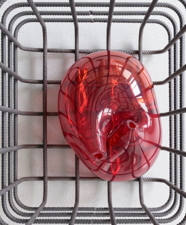 Mona Hatoum, Cellules (detail), 2012-2013, Installation view at Galerie Chantal Crousel, Paris. © Mona Hatoum. Courtesy Galerie Chantal Crousel, Paris. Photo Florian Kleinefenn