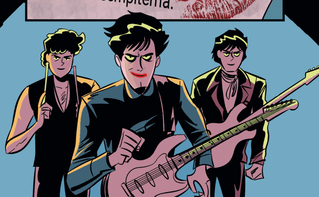 La storia della mitica band The Cure diventa un fumetto