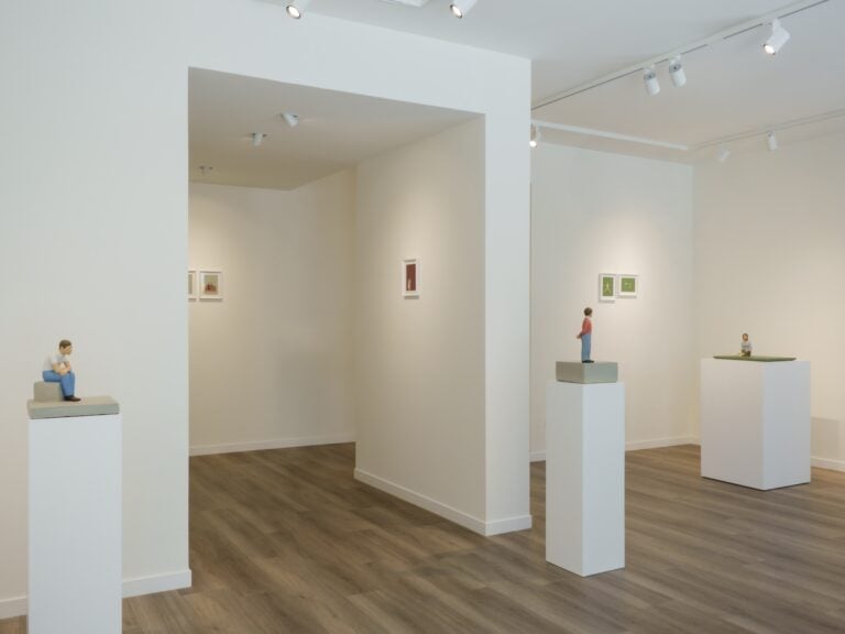 Veduta della mostra ENIGMA, Ceravento, Pescara. Foto Jacopo Pasqui