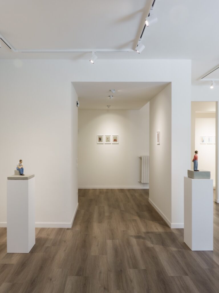 Veduta della mostra ENIGMA, Ceravento, Pescara. Foto Jacopo Pasqui