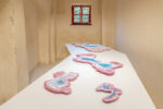 Nazgol Ansarinia, installation view from Lakes Drying, Tides Rising, Galleria Raffaella Cortese, Albisola, 2025. Ph. Simone Panzeri Courtesy the Artist and Galleria Raffaella Cortese, Milano - Albisola