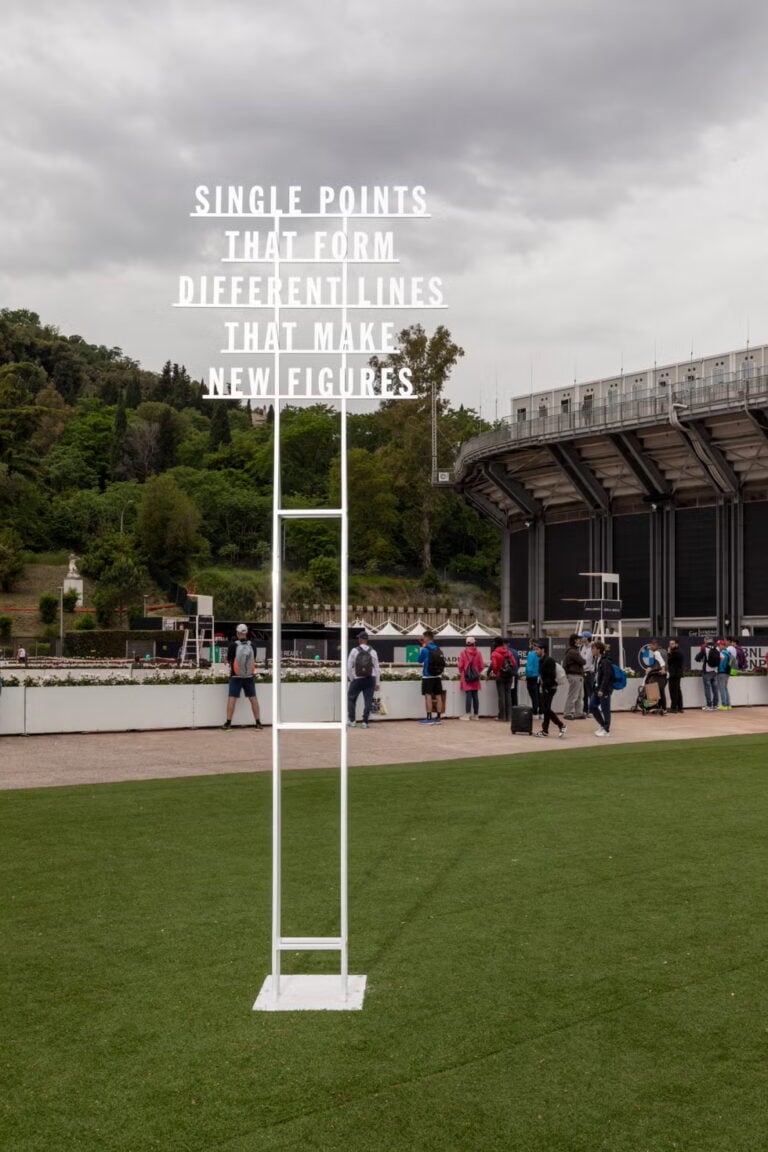 paesaggi photo serena eller studio eller 1 Non solo Sinner. Al Foro Italico di Roma durante gli Internazionali c’è tantissima arte contemporanea