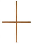 Gianni Piacentino, Four colours cross (B), 1965. Courtesy Pado