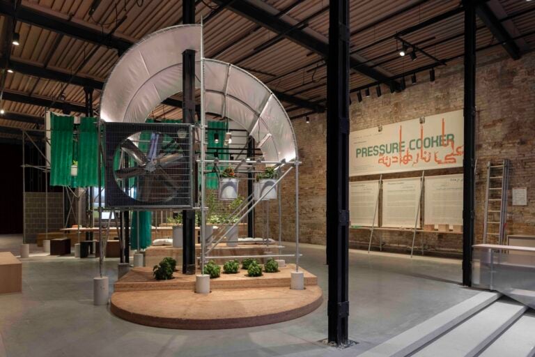 Pressure Cooker, 2025, installation view Image Courtesy of National Pavilion UAE, La Biennale di Venezia Photo by Ismail Noor of Seeing Things