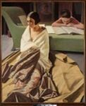 Raja, 1924-1925, tempera su tavola, 120 x 100 cm. Collezione privata. Photo Credit Matteo De Fina. © Felice Casorati by SIAE