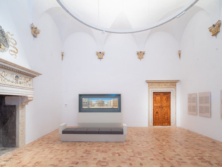 Riallestimento dello Studiolo di Federico da Monfeltro al Palazzo Ducale di Urbino
