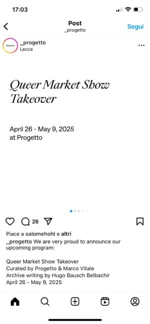 Queer Market Show Takeover