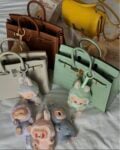 Set di borse con charm Labubu