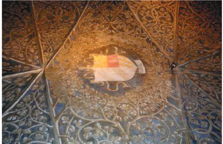 Stemma casata Sala-Magni, Simbolo araldico cappella di San Galdino a Zelo Surrigone
