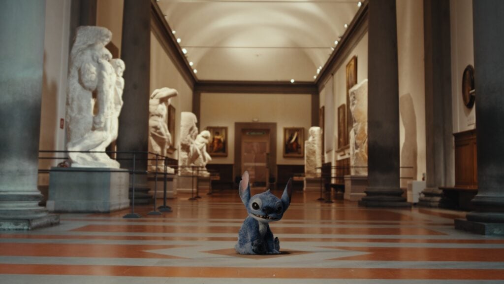 Stitch alle Gallerie dell'Accademia di Firenze