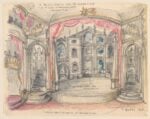 Tomaso Buzzi, sketch per il Teatro della Cometa, 1956
