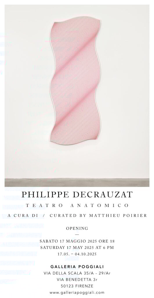 Philippe Decrauzat – Teatro Anatomico