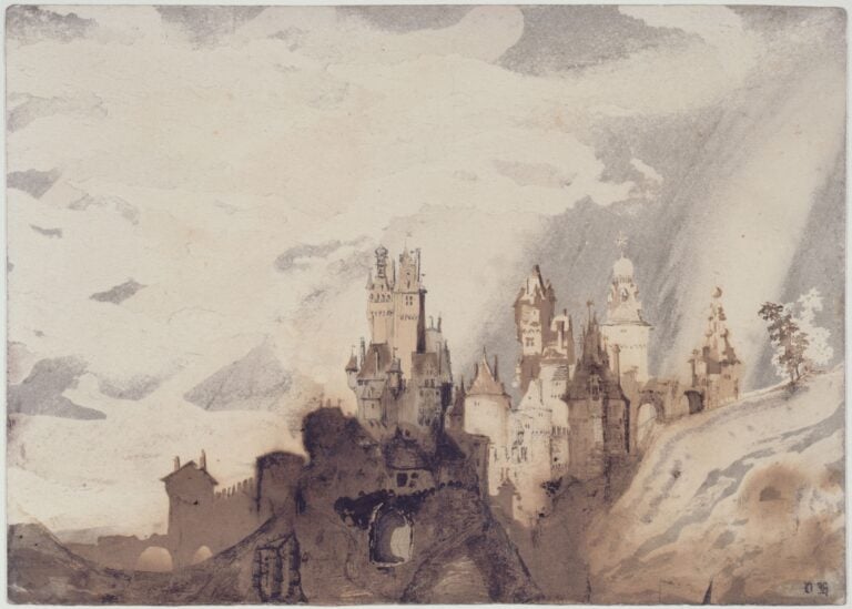 Victor Hugo, The Cheerful Castle, c. 1847. Maisons de Victor Hugo, Paris : Guernsey. Photo Paris Musées : Maisons de Victor Hugo