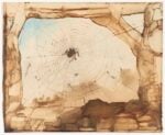 Victor Hugo, The Town of Vianden Seen Through a Spider’s Web, 1871. Maisons de Victor Hugo, Paris : Guernsey. Photo Paris Musées : Maisons de Victor Hugo