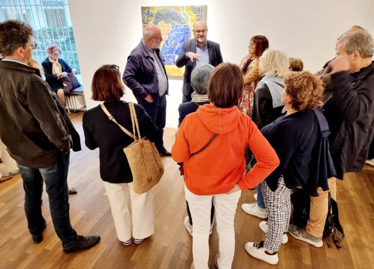 Visite guidate ad un gruppo francese per il Berlin Gallery Weekend 2025