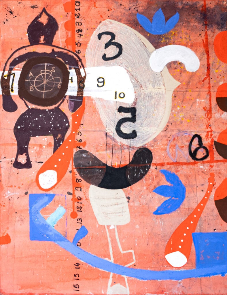 Ouattara Watts, Matrix 00d, 2005. Courtesy Pado