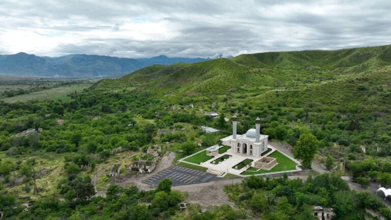 Zangilan Mosque. Credits to Heydar Aliyev Foundation