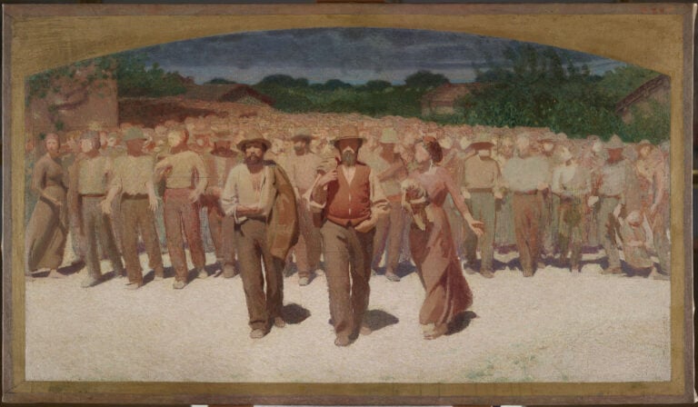 Giuseppe Pellizza da Volpedo, Il cammino dei lavoratori, 1898-1899
