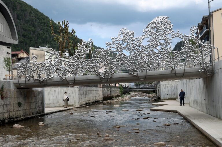 Passerelle du Quai Jobez - Orbital Promenade, Loris Cecchini. Foto LCStudio