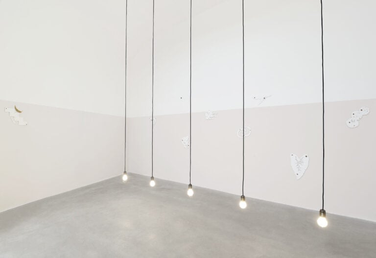 Francisca Valador, A partir daqui só há dragões, 2025, exhibition view, Matèria, Roma. Courtesy the artist and Matèria, Roma. Photo by Roberto Apa