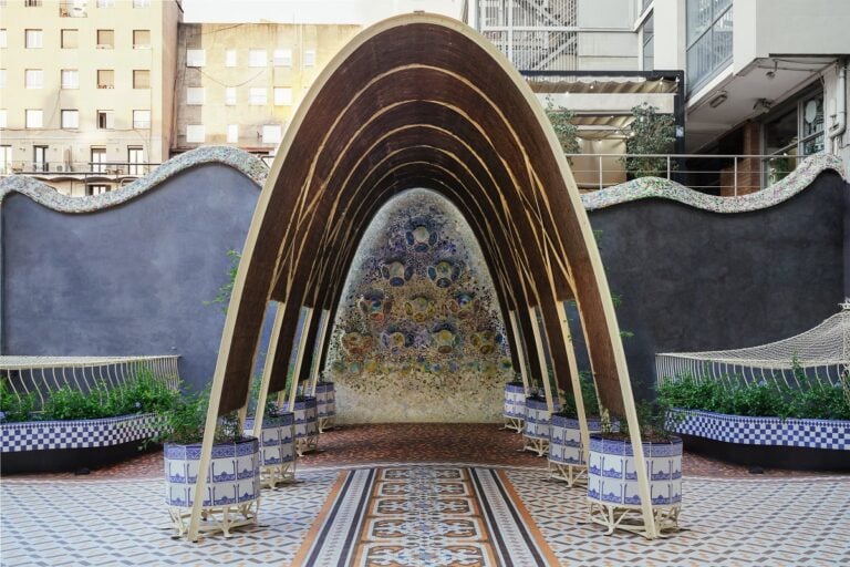 Pergola after restoration. © Claudia Mauriño
