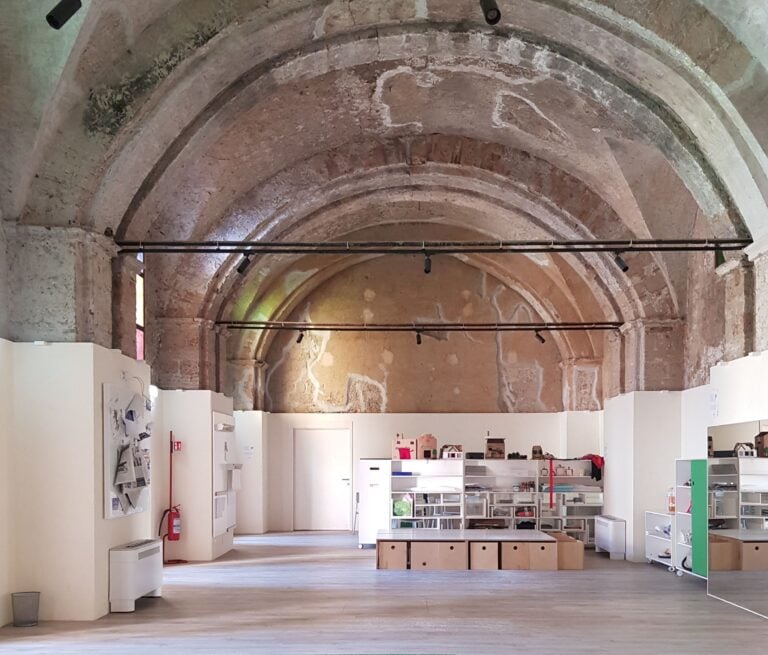 Napoli, il refettorio dell'ex convento di Sant'Anna a Capuana, marzo 2025. Ph. Sergio Siano