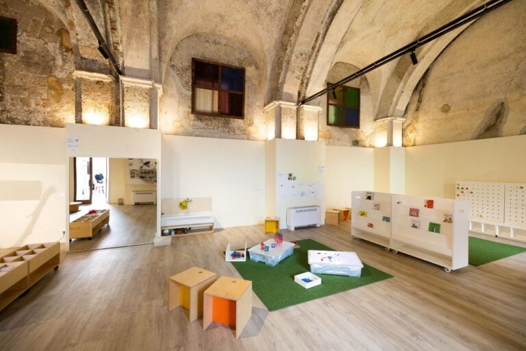 Napoli, il refettorio dell'ex convento di Sant'Anna a Capuana, marzo 2025. Ph. Sergio Siano