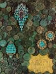Advertising campaign Ancient Coin Background, 1965-1970, Gaio Bacci – Roma. Archivio Storico Bvlgari