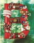 Advertising campaign B-shaped Antique Jade Background, 1965-1975, Gaio Bacci – Roma. Archivio Storico Bvlgari