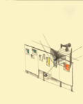 Palazzo d'Avalos, AIDNA - uno schema del display allestitivo (Disegno di Salvatore Scandurra e Antonio Soreca), Courtesy of AIDNA studios