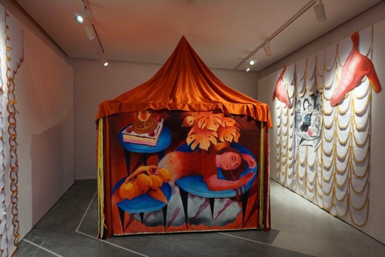 Anna Capolupo, Piccola Bugia, installation view, Carrara, 2025