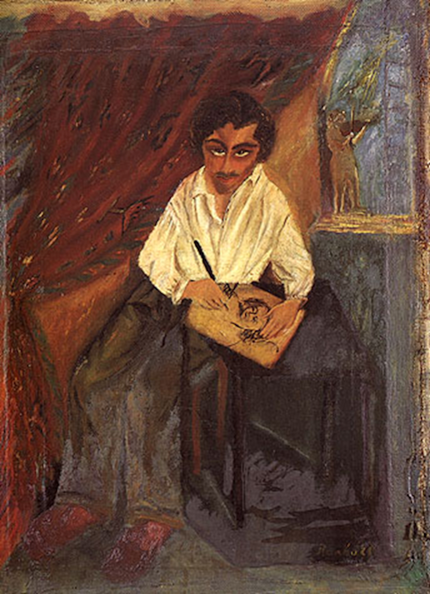Antonietta Raphael, Ritratto di Mario Mafai