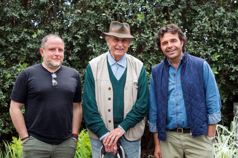 Antonio Perazzi Paolo Pejrone Mario Faro. Courtesy Radicepura Garden Festival