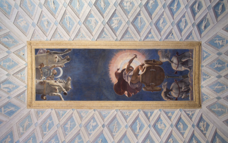 camera del sole e della luna palazzo te Cinquecento anni di Palazzo Te a Mantova. Una festa lunga a un anno che diventa anche l'etichetta di un vino
